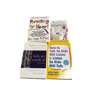 Parenting Book Bundle By Various Authors On Communication Discipline & Values